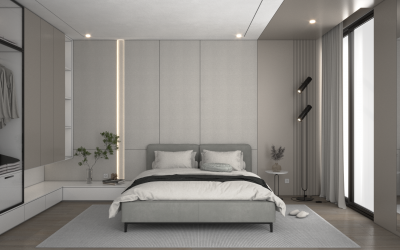 Desain Interior Kamar Tidur Minimalist